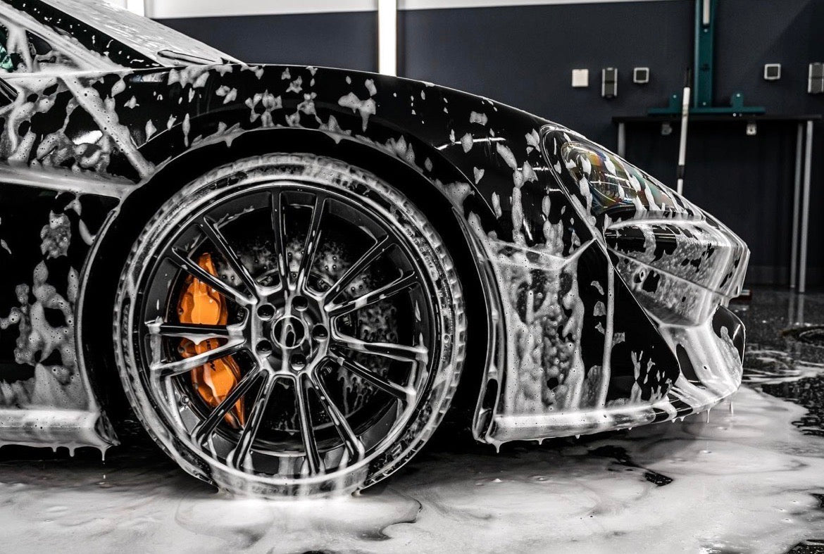 Black Car Washing